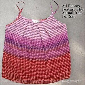 Cabi Houndstooth Pleated Cami Tank Top BUNDLE ME!
